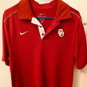 Men’s Nike short sleeve OU shirt